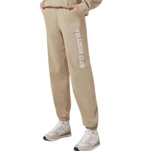 Sporty & Rich Wellness Club Flocked Sweatpants - Size Large